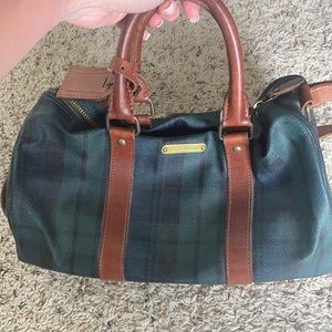 Vintage Ralph Lauren black watch plaid